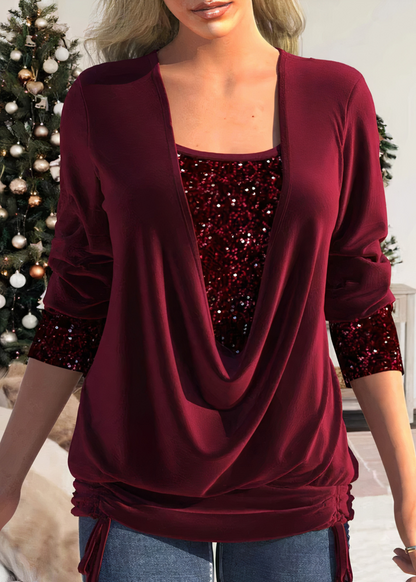 Zdenka | Blouse d'hiver intemporelle et élégante